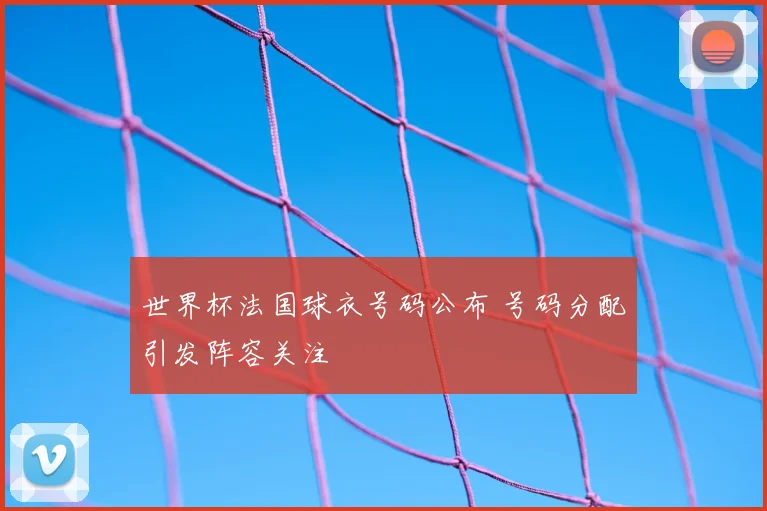 世界杯法国球衣号码公布 号码分配引发阵容关注